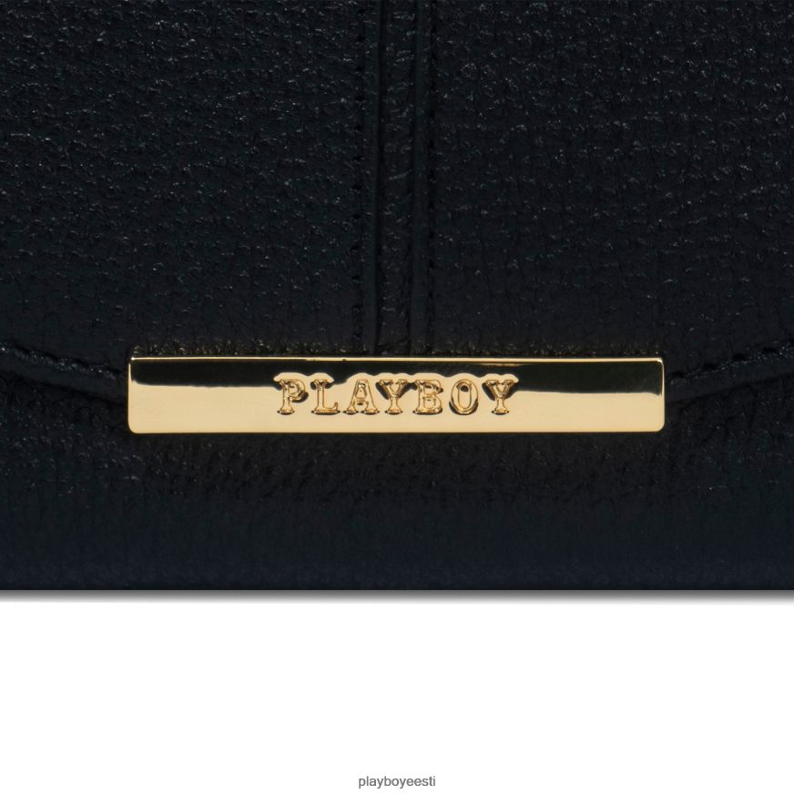 Playboy nahast kolmeosaline rahakott naised tarvik originaal XV46661617
